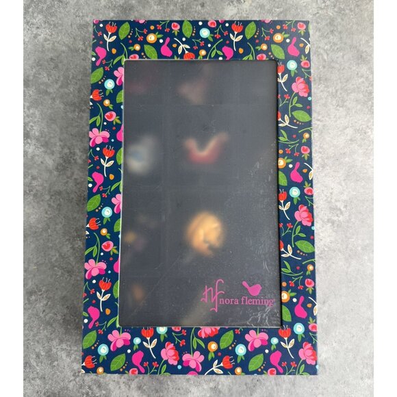 11 NORA FLEMING Minis Lot + Storage Display Box Christmas Halloween Zombie Hand - Picture 2 of 10